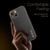 iPhone 14 Plus Dux Ducis Yolo TPU és PU bőr tok fekete-6934913032008 8 kép