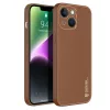 iPhone 14 Plus Dux Ducis Yolo TPU és PU bőr tok barna-6934913032015 12 kép