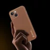 iPhone 14 Plus Dux Ducis Yolo TPU és PU bőr tok barna-6934913032015 7 kép