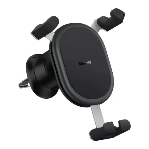 Baseus Stable Series autós telefontartó szellőzőrácsra fekete (SU-6932172619756 4 kép