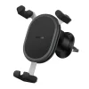 Baseus Stable Series autós telefontartó szellőzőrácsra fekete (SU-6932172619756 5 kép