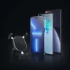 Baseus Stable Series autós telefontartó szellőzőrácsra fekete (SU-6932172619756 8 kép