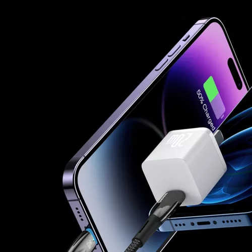 Baseus Glimmer kábel gyorstöltéssel USB-C 480Mb/s PD 100W 1m fekete-6932172618025 4 kép