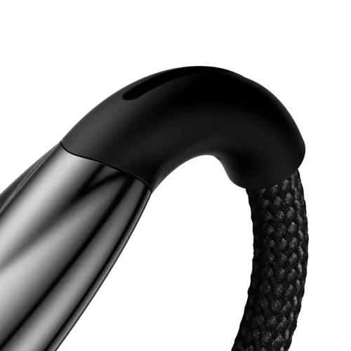Baseus Glimmer kábel gyorstöltéssel USB-C 480Mb/s PD 100W 2m fekete-6932172618056 2 kép