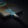 Baseus Glimmer kábel gyorstöltéssel USB-C 480Mb/s PD 100W 2m fekete-6932172618056 4 kép
