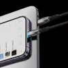 Baseus Glimmer kábel gyorstöltéssel USB-C 480Mb/s PD 100W 2m fekete-6932172618056 6 kép