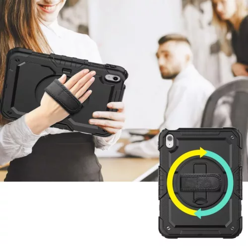 iPad 10.9 2022 / iPad 11 2025 Tech-Protect Solid360 tok fekete-9490713927670 5 kép