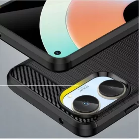 Realme 10 4G Tech-Protect carbon mintájú TPU tok fekete-9490713930816 2 kép