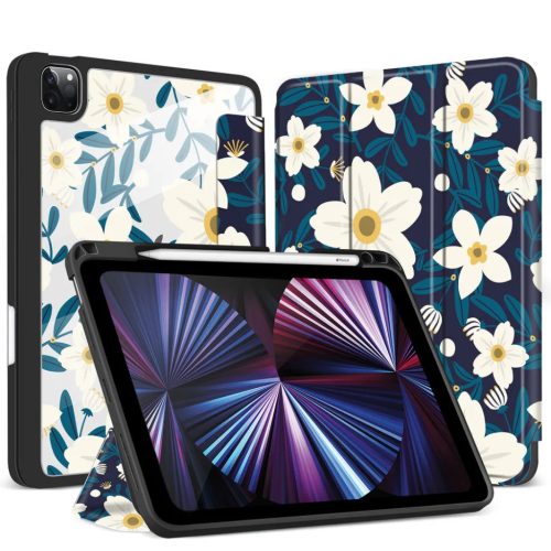 iPad Pro 12.9 2020/2021/2022 mintás tok Pencil tartóval (FIC15)- 1 kép