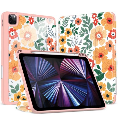 iPad Pro 12.9 2020/2021/2022 mintás tok Pencil tartóval (FIC16)- 1 kép