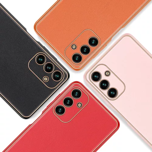 Samsung Galaxy A13 5G Dux Ducis Yolo TPU és PU bőr tok fekete-6934913041697 7 kép