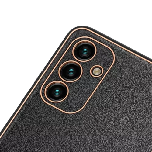 Samsung Galaxy A13 5G Dux Ducis Yolo TPU és PU bőr tok fekete-6934913041697 8 kép