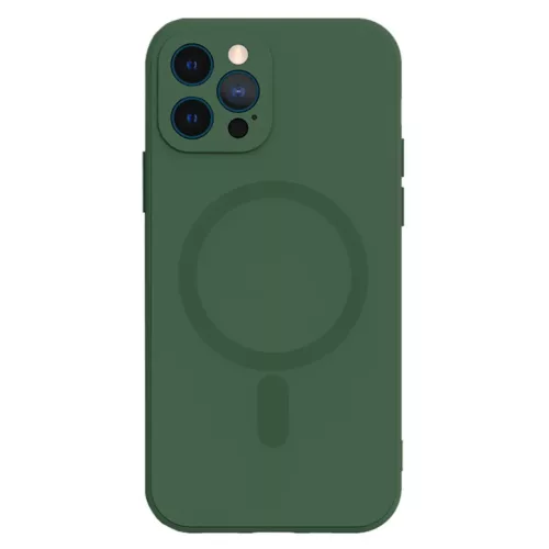 iPhone 14 Plus TEL PROTECT MagSilicone tok sötétzöld-5900217958291 1 kép