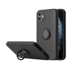 iPhone 14 Pro Vennus szilikon tok hátlapi gyűrűvel fekete-5900217951070 8 kép