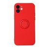 iPhone 14 Pro Vennus szilikon tok hátlapi gyűrűvel piros-5900217951087 3 kép
