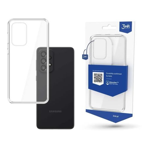 Samsung Galaxy A23 4G 3MK Clear Case tok-5903108468534 1 kép