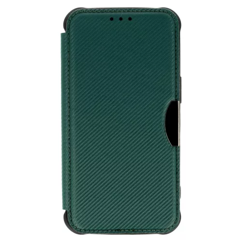 iPhone 14 RAZOR fliptok sötétzöld ütésálló-5900217959779 3 kép