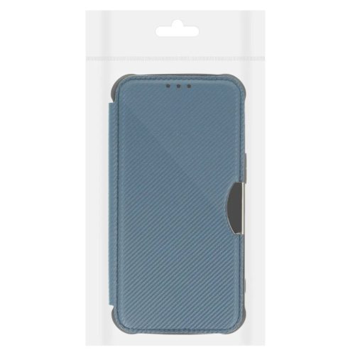 iPhone 14 Pro RAZOR fliptok sötétkék ütésálló