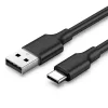 Ugreen USB-A - USB-C kábel 25cm fekete-6957303861149 1 kép