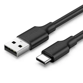 Ugreen USB-A - USB-C kábel 25cm fekete-6957303861149 1 kép
