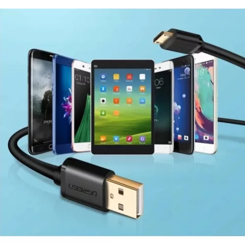 Ugreen USB-A - USB-C kábel 25cm fekete-6957303861149 2 kép