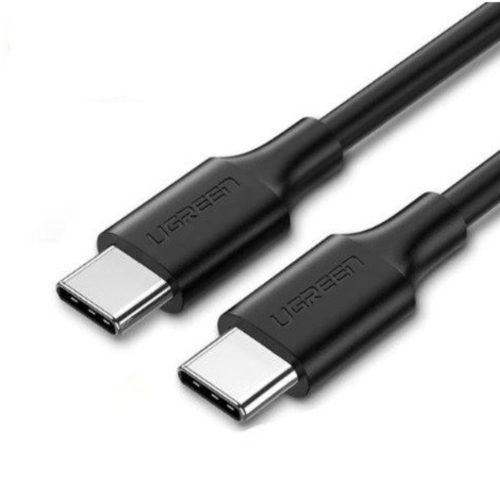 Ugreen USB-C – USB-C PD kábel 60W 1m fekete-6957303859979 1 kép