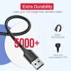 Ugreen USB-A – micro USB QC 3.0 2.4A 25cm fekete-6957303861347 3 kép