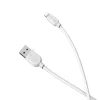 Borofone BX14 Linkjet USB - Lightning kábel 2.4A 3m fehér-6957531090373 1 kép