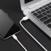 Borofone BX14 Linkjet USB - Lightning kábel 2.4A 3m fehér-6957531090373 3 kép