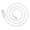 Borofone BX14 Linkjet USB - Lightning kábel 2.4A 3m fehér-6957531090373 4 kép