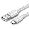 Ugreen USB - USB-C QC3.0 kábel 0,5 m (fehér)-6957303861200 2 kép