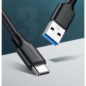 Ugreen USB - USB-C kábel 1,5 m (fekete)-6957303828838 2 kép