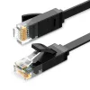 Ugreen RJ45 Cat 6 UTP 2m Ethernet patchcord lapos kábel 1000Mbps fekete (NW102 50174)