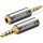 Ugreen 2.5 mm-es mikro jack (dugasz) és 3.5 mm-es mini jack (aljzat) -6957303825011 1 kép