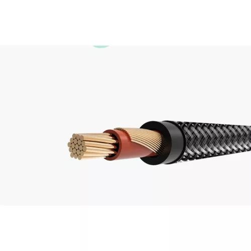 Ugreen AV127 3.5mm-es jack sztereó kábel 6.35mm TRS-hez - 3m (szürk-6957303816293 3 kép