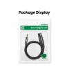 Ugreen AV182 XLR anya-3.5mm jack dugós kábel - 2 m (fekete)-6957303822447 3 kép