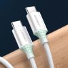 Ugreen US264 USB-C - USB-C kábel, 60W, 0.5m (fehér)-6957303865178 7 kép