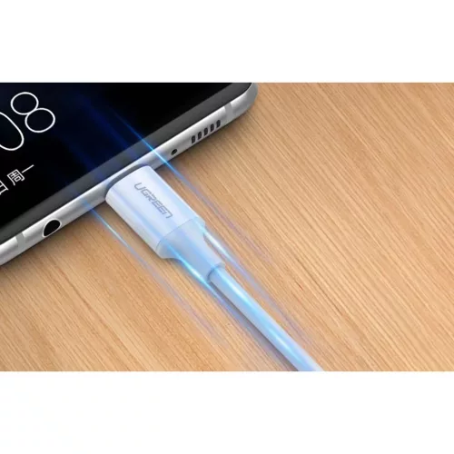 Ugreen US264 USB-C - USB-C kábel, 60W, 2m (fehér)-6957303865208 3 kép