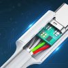 Ugreen US264 USB-C - USB-C kábel, 60W, 2m (fehér)-6957303865208 6 kép