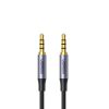 Ugreen AV183 Mini jack kábel 3.5 mm TRRS, AUX, 2m (fekete)