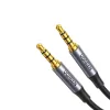 Ugreen AV183 Mini jack kábel 3.5 mm TRRS, AUX, 2m (fekete)-6957303827824 2 kép