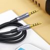 Ugreen AV183 Mini jack kábel 3.5 mm TRRS, AUX, 2m (fekete)-6957303827824 7 kép