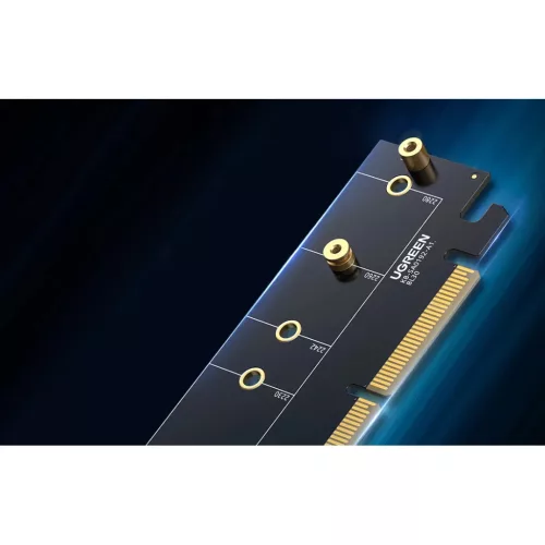 Ugreen PCIe 4.0 x16 M.2 NVMe adapter M.2 NVMe adapterre-6957303837151 3 kép