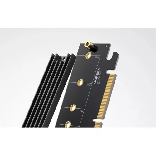 Ugreen PCIe 4.0 x16 M.2 NVMe adapter M.2 NVMe adapterre-6957303837151 6 kép