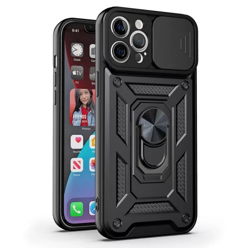 Samsung Galaxy S23 Plus Armor tok csúsztatható kamera lencse védőv-5900217966586 9 kép