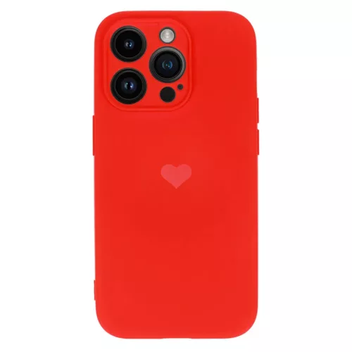 iPhone 14 Plus Vennus szilikon tok szív mintával piros-5900217962359 1 kép