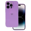 iPhone 14 Plus Vennus szilikon tok szív mintával lila-5900217962366 3 kép