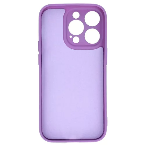 iPhone 14 Plus Vennus szilikon tok szív mintával lila-5900217962366 5 kép