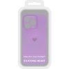 iPhone 14 Pro Max Vennus szilikon tok szív mintával lila-5900217962304 4 kép