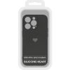 iPhone 14 Pro Vennus szilikon tok szív mintával fekete-5900217962229 4 kép